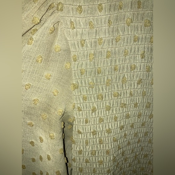 Tiered mini dress- color: olive - size small - Picture 8 of 10